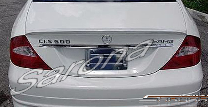Custom Mercedes CLS  Sedan Trunk Wing (2005 - 2011) - $249.00 (Part #MB-071-TW)